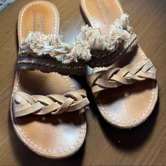 Soludos x Anthropologie Boho Fringe Sandals - Picture 4 of 6